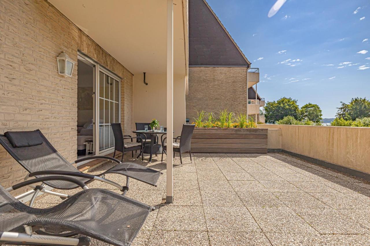 Fewo1846 - Strandresidenz Wassersleben Meeresbrise App 685 - Komfortables Apartment Mit Balkon Und Meerblick Harrislee Exteriör bild
